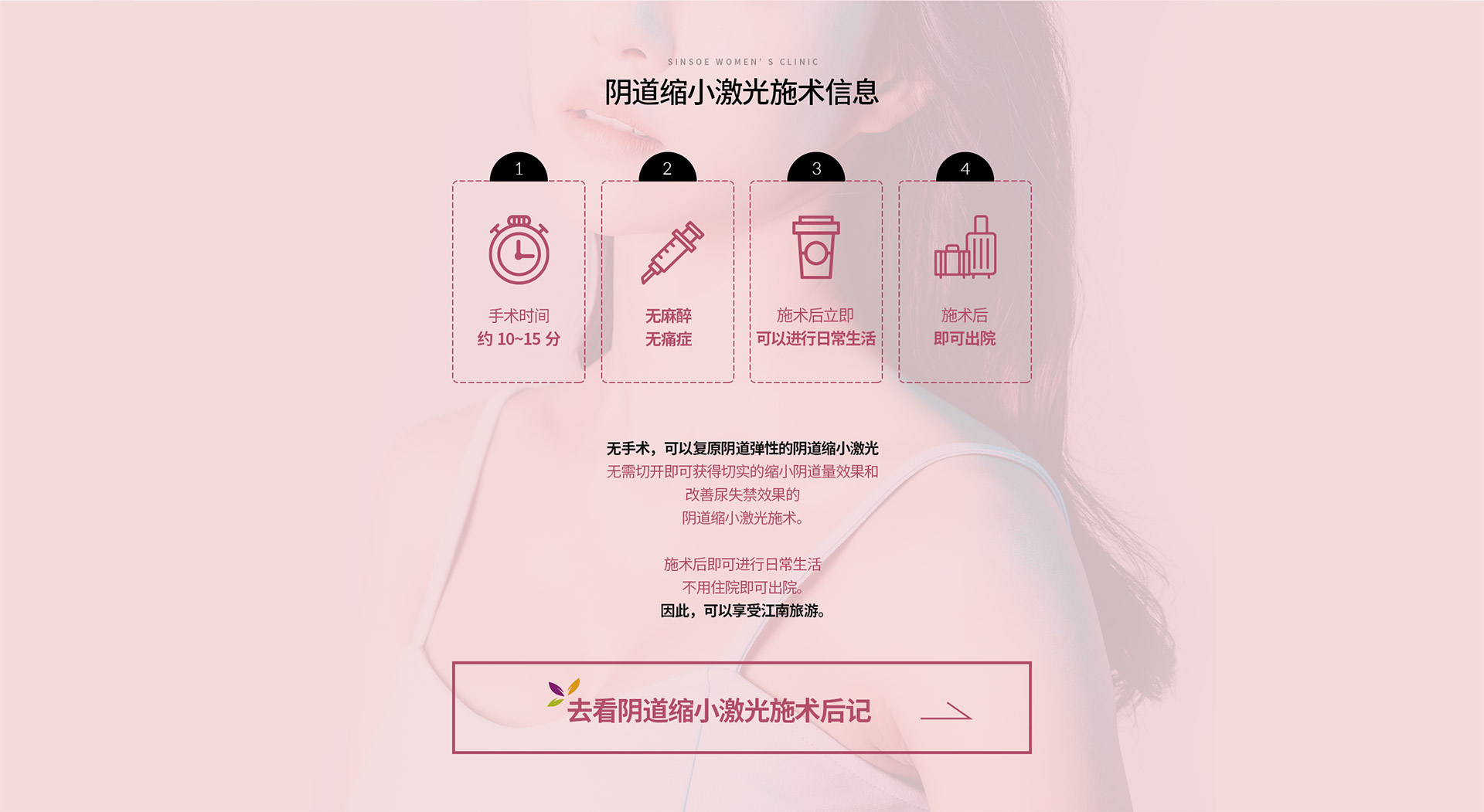 阴道缩小激光 시술정보